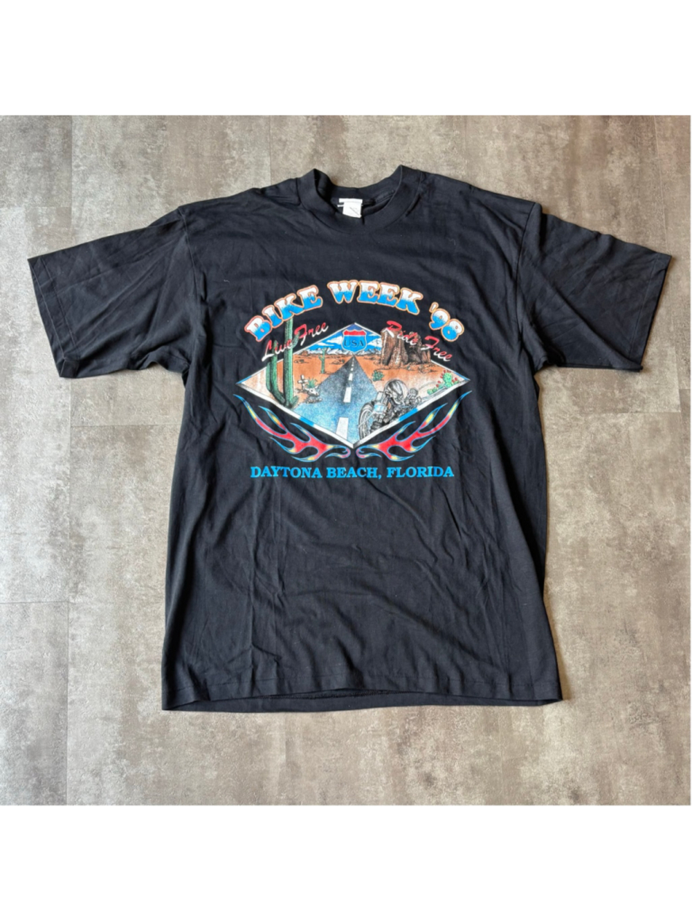 Vintage Bike Week 1998 Shirt Mens XL Made in USA Harley Davidson